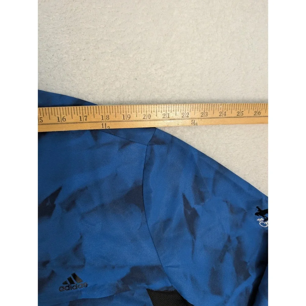 Adidas Men's 2XL Climastorm Competition Wind Jacket‎ Blue Crossings Stretchy